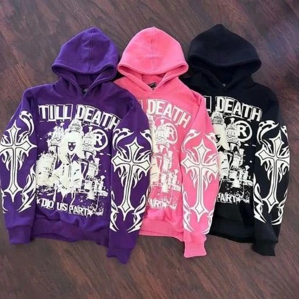 Customized Puff Printing Pullover Hoodie