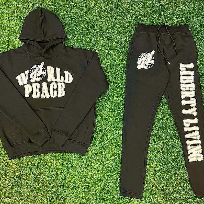 Customized Puff Printing Tracksuit