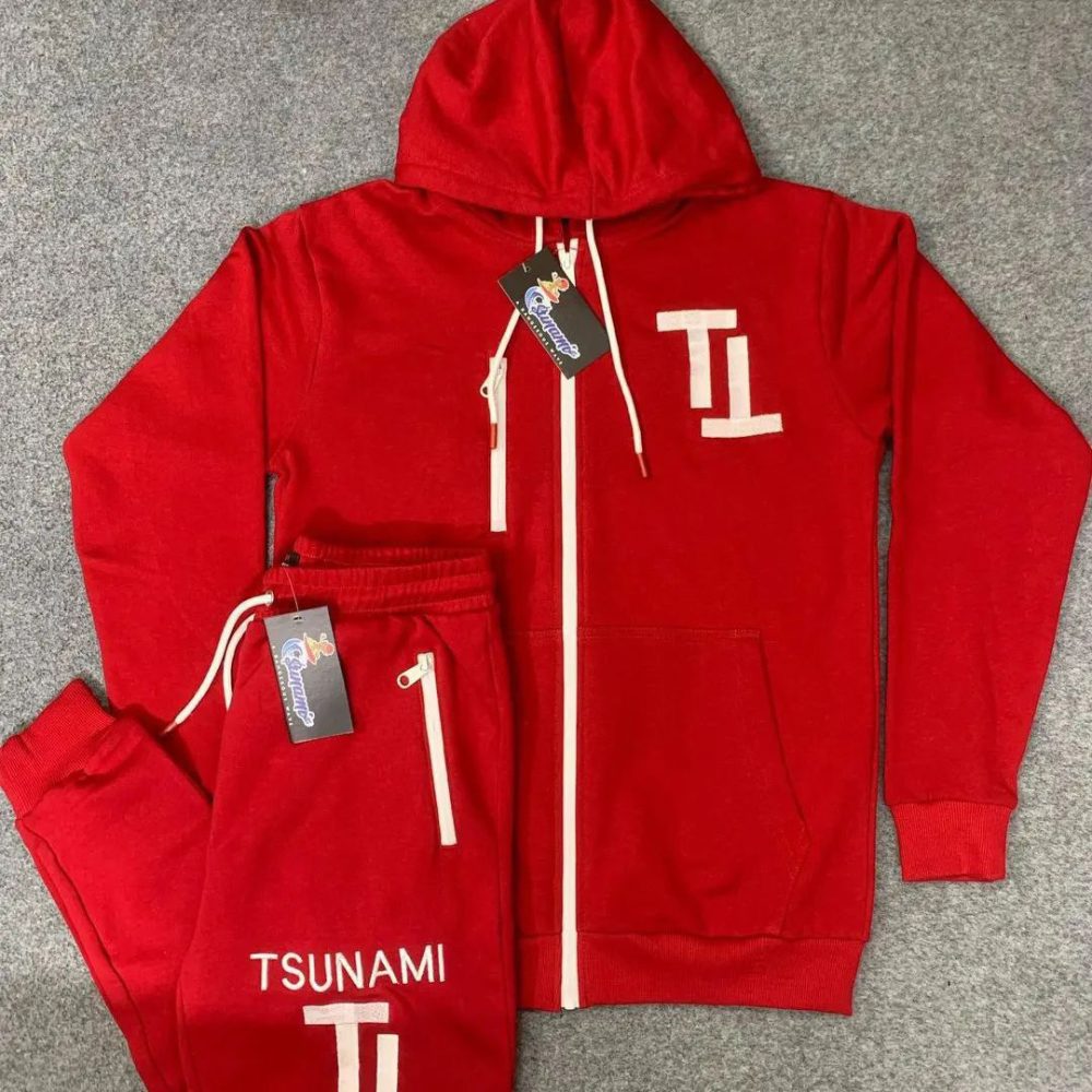 Customized Embroidery Tracksuit