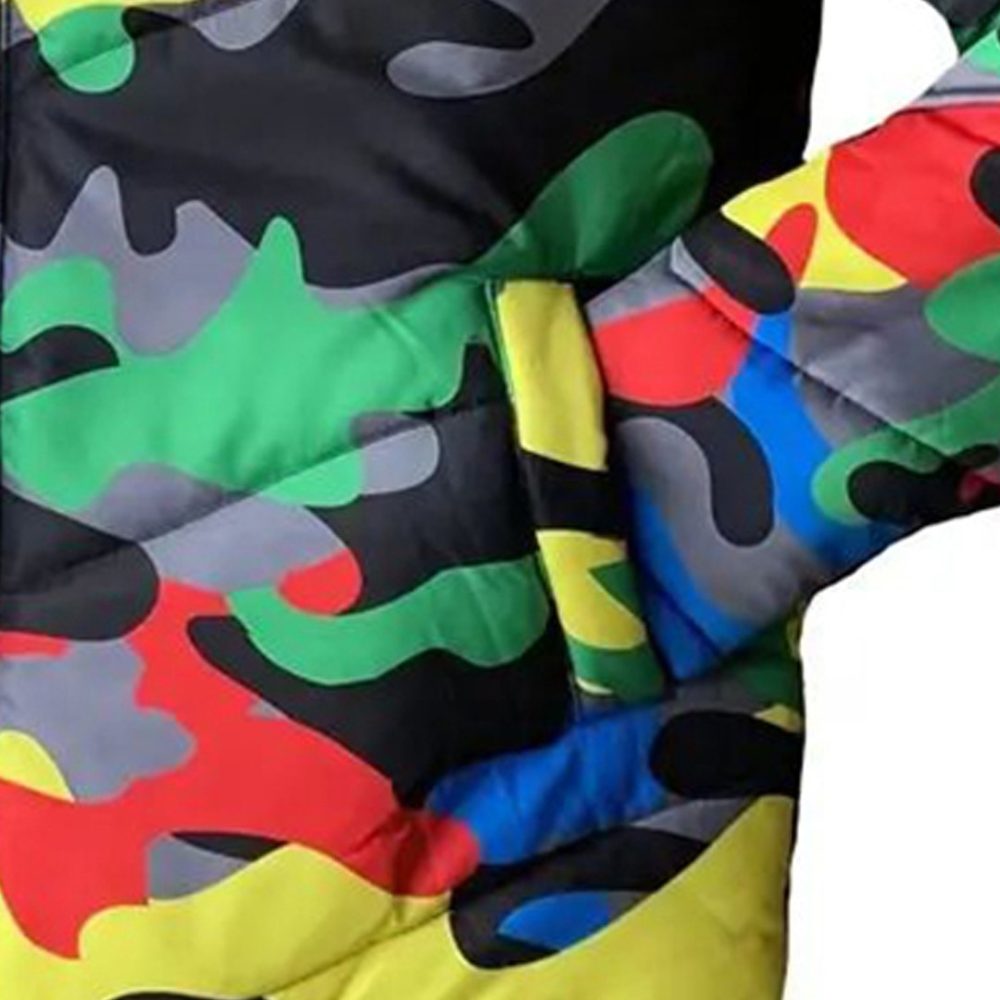 Customized Multi Color Puffer Jacket