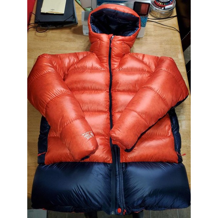 Customized Orange & Black Puffer Jacket