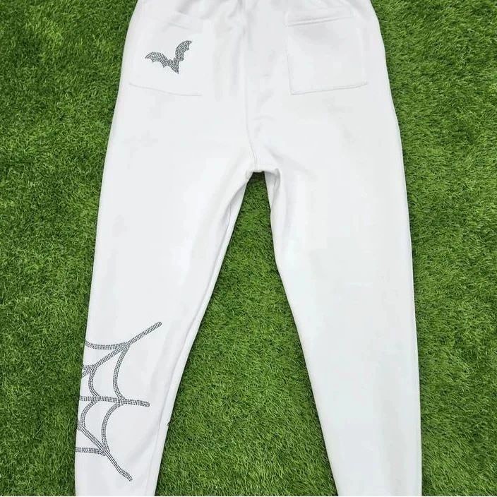 Customized Puff Printing Flared Trouser