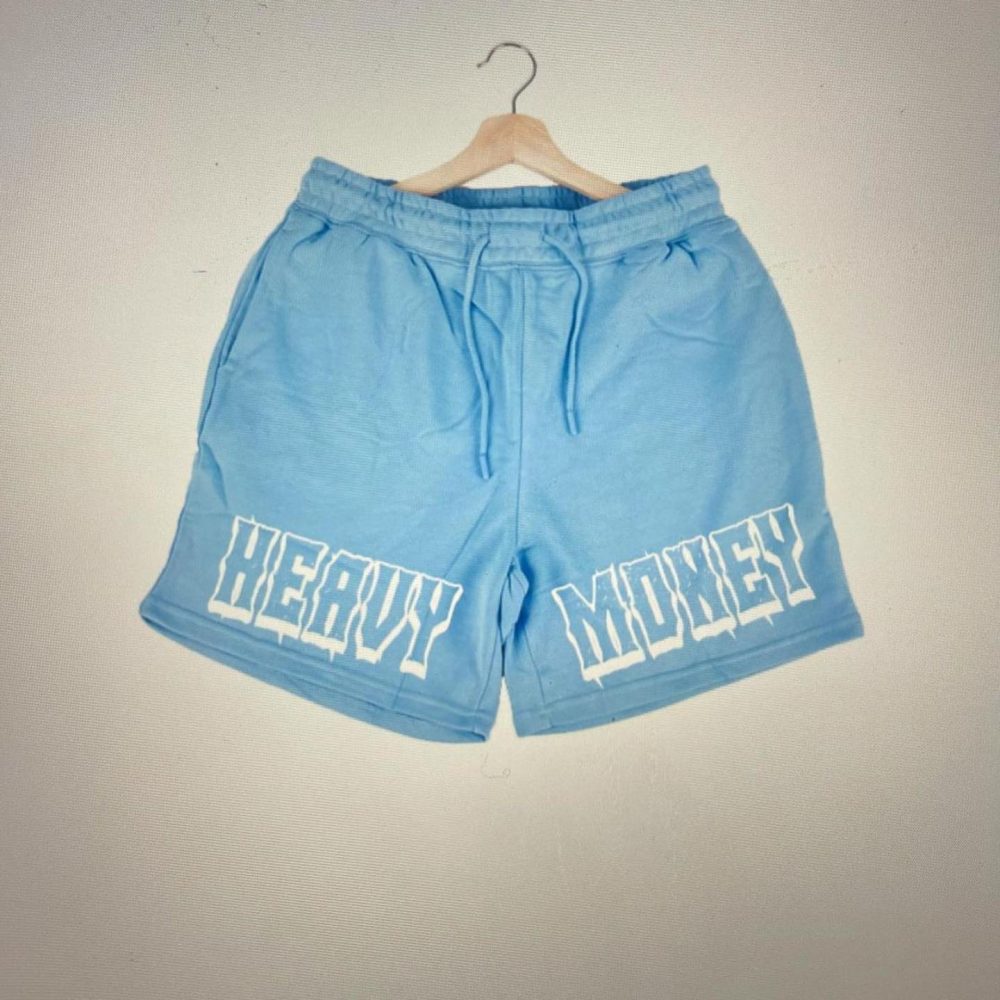 Customized Mesh Blue Short